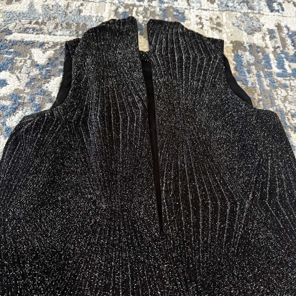 5 Twelve Sparkling Black Sleeveless Dress - Picture 6 of 9